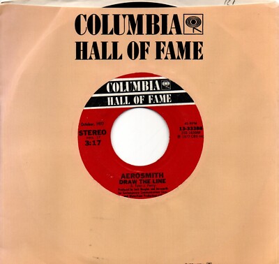 Aerosmith:Draw the line/Chip away the stone (studio version):Columbia:Re-Issue