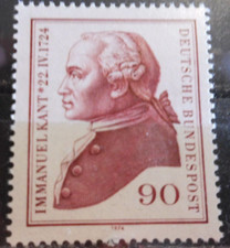 Bund Mi.- Nr. 806 postfrisch 17.4.1974 250. Geburtstag von Immanuel Kant