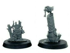 Cursed City Graves Zombies Skeletons Soulblight Warhammer Objective Markers 