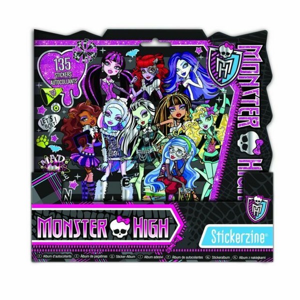 monster high stickerzine sticker activity book 135