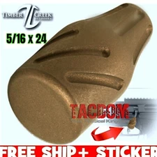 Timber Creek Outdoors Billet Alumin Bolt Action Knob 5/16x24 thread Burnt Bronze