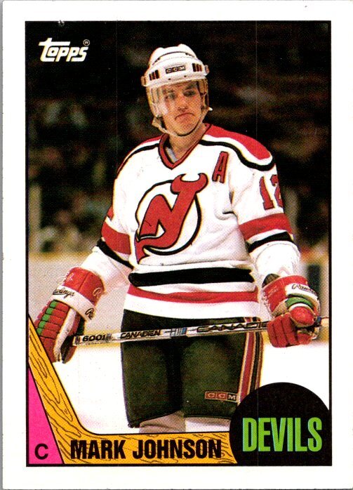 1987-88 Topps #101 Mark Johnson