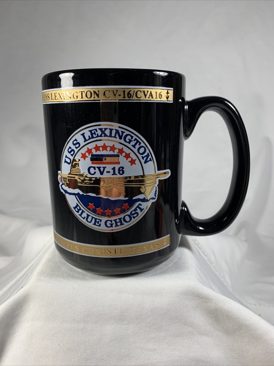 USS Lexington Aircraft Carrier Corpus Christi, Texas Coffee Cup Mug