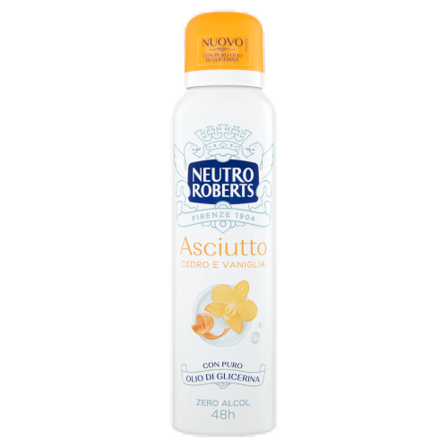 Neutro Roberts Deo Spray Asciutto Cedro & Vaniglia 150ml