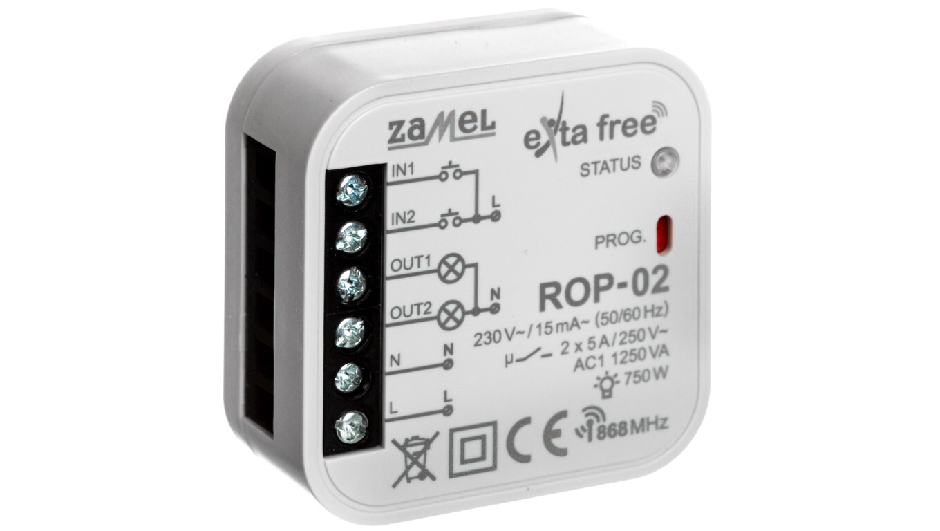 2-channel radio receiver ROP-02 EXF10000050 /T2UK