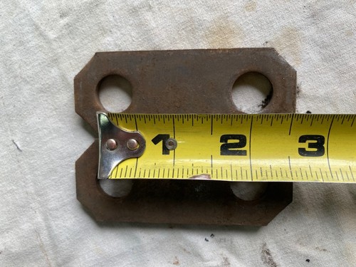 8 - Shackle Link Strap 2" on Center Trailer Leaf Spring Axle fits Dexter ALKO - Picture 2 of 3