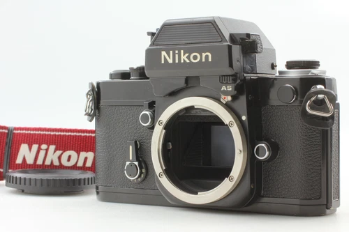  [N MINT w/Strap] Nikon F2 Photomic AS DP-12 35mm Black Film Camera from JAPAN