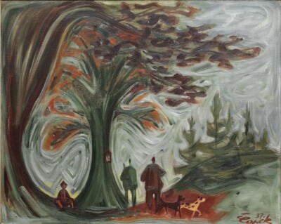 Among the Trees : Joseph Capek : 1937 : Art Print Suitable for Framing