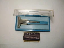 LADY EVERSHARP BLUE SAFETY RAZOR & CASE