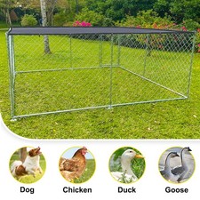 Outdoor Garden Dog Kennel Dog Supply Pet House Animal Enclouser Metal Cage