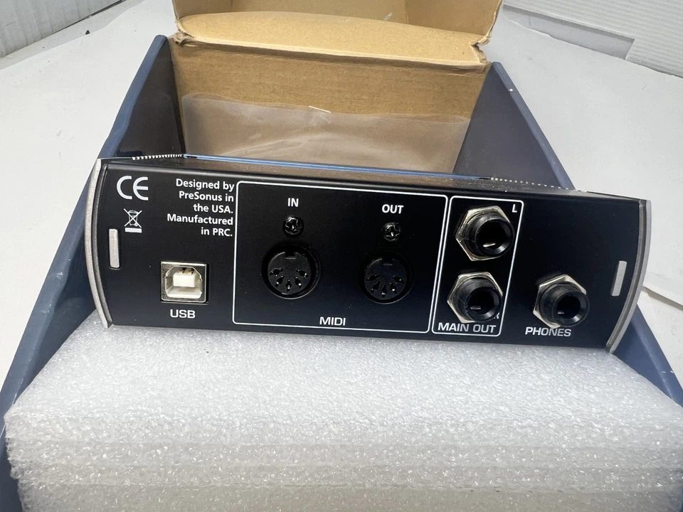 Brand New PreSonus AudioBox USB 2x2 USB/MIDI Audio Interface Recording System - Image 3 of 4