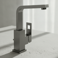 Grohe Eh-Wt-Batterie Eurocube 23135 Ecojoy Hoher Auslauf Hard Graphite Geb.