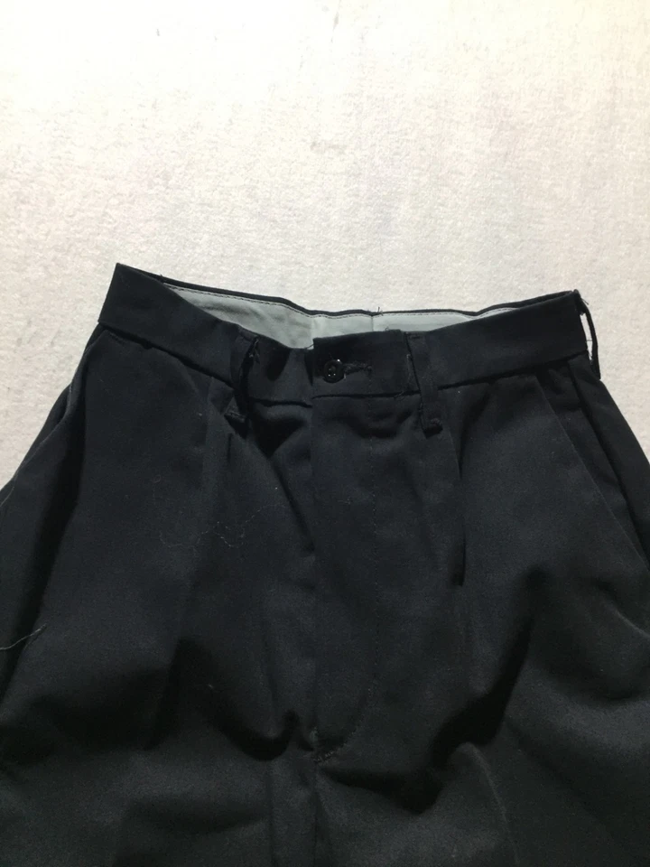 Red Kap Twill Work Pants Womens Size 6 Black Pockets Pleated PT11BK6 USA Made - Image 2 of 4