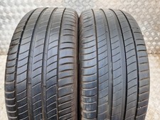 PAIR OF 225 50 18 95v MICHELIN Primacy3 PART WORN TYRES 6mm