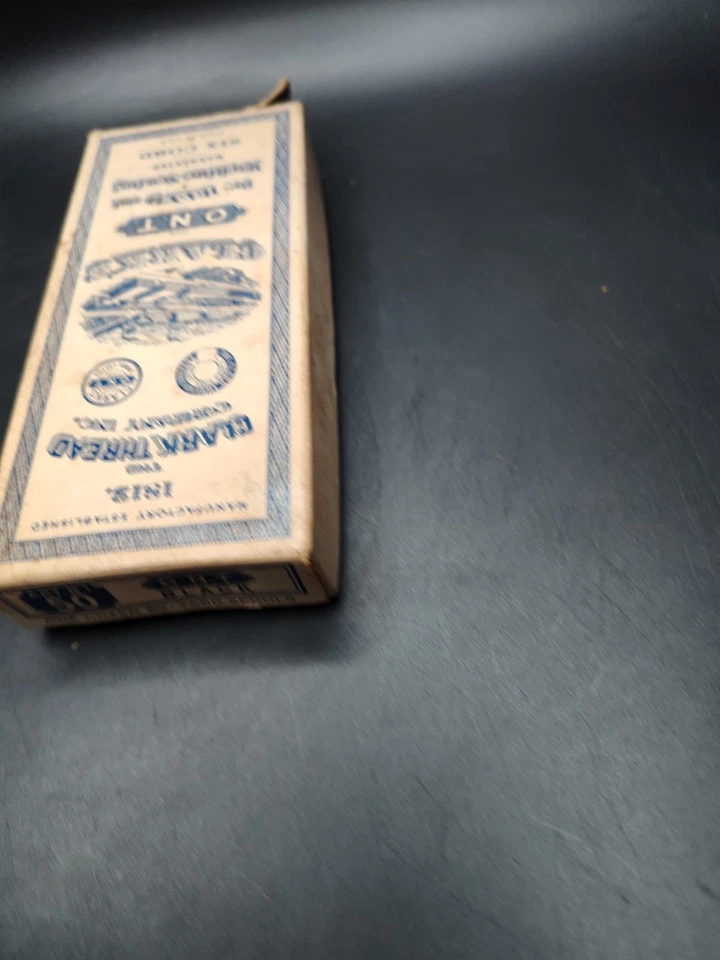 Máquina Clark Hilo de Coser 8 Carretes Negro Seis Cordones De Colección EE. UU. ART.B.1-50 Foto 4 de 4