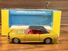 Vintage Corgi Toys 1968 Gold Chevrolet SS 350 Camaro No. 338 PLEASE READ