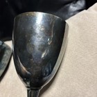 *Set of 2 Vintage RARE* International Silver Co. Smooth Stemmed Wine Goblets  — photo 3