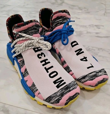 Adidas x Pharrell Williams Hu NMD  Mother Land  Solar Pack Men s Size US 9.5