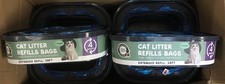 8 Pack Cat Litter Refill Bags Cartridge / Genie Cat Litter Standard  Plus Pails
