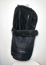 Maclaren Stroller Bunting Footmuff Blanket Black Universal Zip Warm Cozy Baby