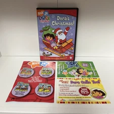 Dora the Explorer Dora’s Christmas DVD+Insert Papers Good Condition DVD Nick Jr