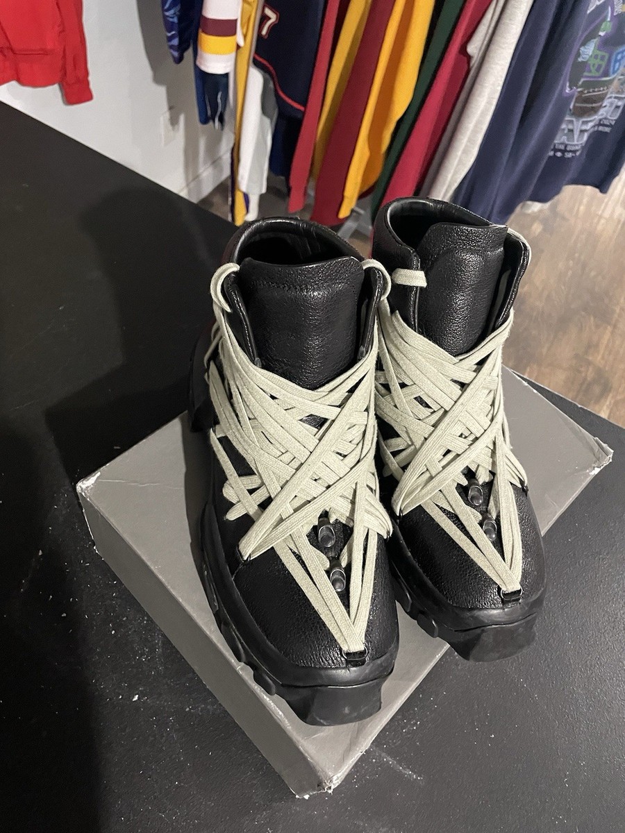 Rick Owens SS20 Megalace Bozo Tractor Boots Sz 41 8 | eBay