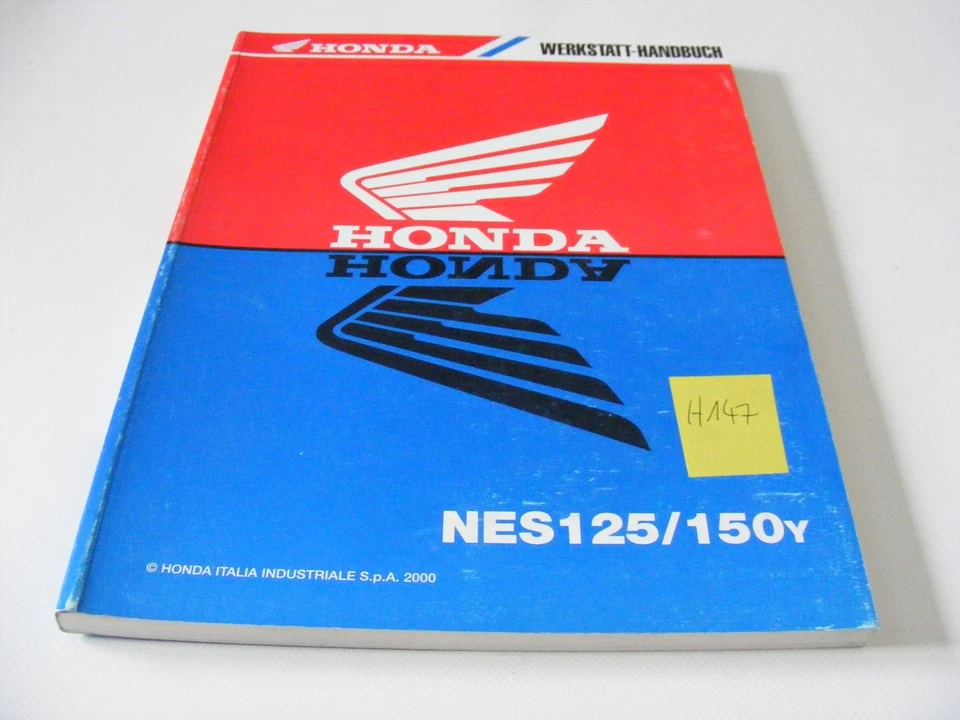 HONDA NES125 /150y Roller Werkstatt Handbuch Reparaturanleitung  Schaltplan Bj00 - Bild 2 von 4