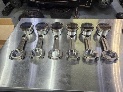 Nissan 350Z CP Pistons, 95.5mm,  11.0:1 CR And Pauter X-Beam connecting rods