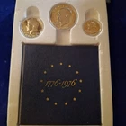 bicentennial 40% silver proof Three Coin set