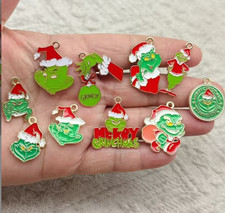 100 pcs cartoon Christmas charm Pendant DIY bracelet Necklace earring Jewelry