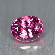 0.97Ct Awesome100% Natural Vivid Pink Malaya Garnet, Tanzania Gemstone