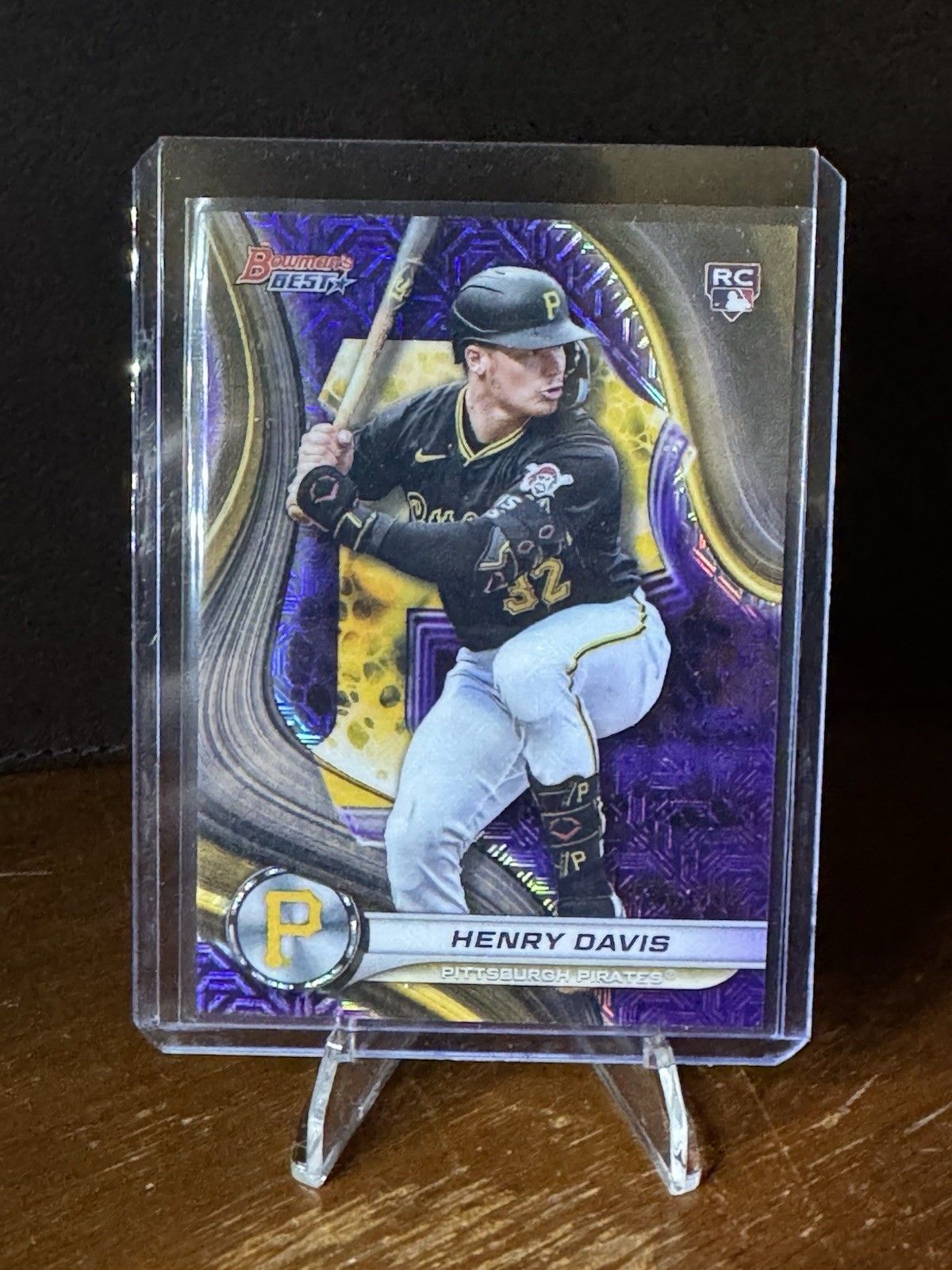 2024 Bowman's Best - Henry Davis #50 Purple Refractor /250 (RC)