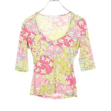 Pucci Emilio Pucci V Neck Rayon Top - DUTY FREE