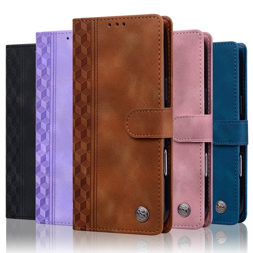 Case For Samsung A12 A13 A04S A14 A15 A16 A22 Magnetic Flip Wallet Leather Cover - 第 1/17 張圖片