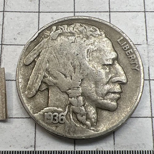 1936 D Buffalo Nickel - Free Shipping