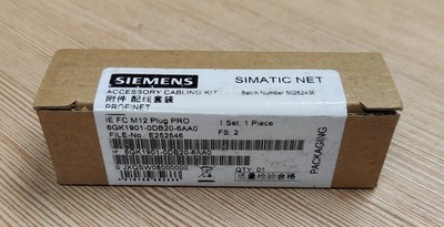 Industrial Ethernet FastConnect M12 Plug  6GK1901-0DB20-6AA0