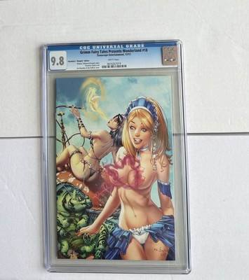 Grimm Fairy Tales presents Wonderland #18 CGC 9.8 Anastasia's ''Naughty'' EBas