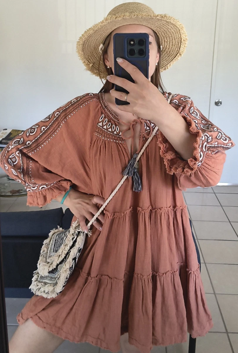Free People Embroidered Dresses for Women for sale | eBay
