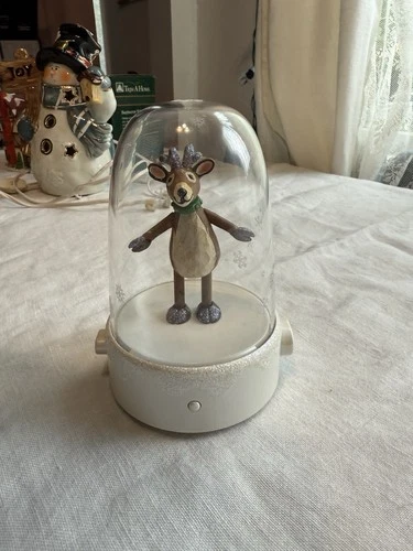 Hallmark Happy Tappers Reindeer Musical Moves dances 2008 Works Great VTG