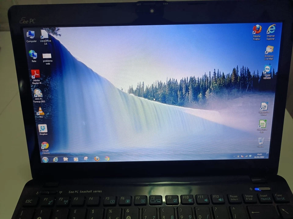 Netbook Asus Eee Pc 1215P Funzionante No Caricatore.  - Immagine 2 di 4