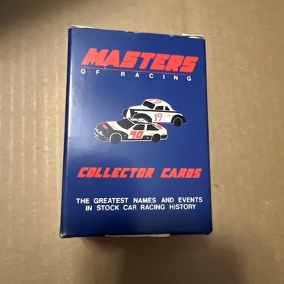 1989 TG Masters Of Racing (cards 153-262) NASCAR Complete 110 Card Factory Set