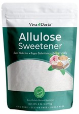 Viva Doria Allulose Sweetener, 5 Lb 2.27 Kg  Zero Calorie Sugar Substitute 