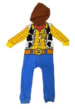 Toy Story Woody Hooded One Piece Romper Halloween Costume 24M Disney Pixar New
