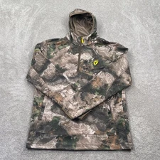 Mossy Oak Terra Camo Scent Blocker Cold Fusion Carbon Hoodie Hunting Men's M