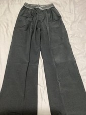 Alo Womens Suit Up Trouser Pants Loose SZ L 