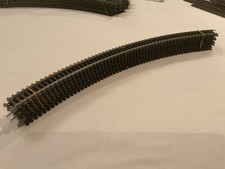 8 x NEW R609 HORNBY 3rd RADIUS DOUBLE CURVE NICKEL SILVER TRACK - NEW