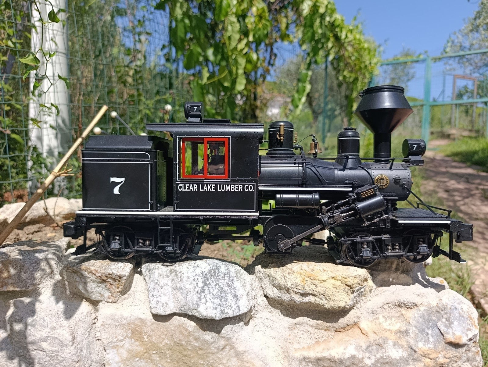 Spectrum Climax Scala G DCC e Sound Locomotiva