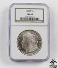 1880-S USA $1 Silver Morgan Dollar NGC MS65