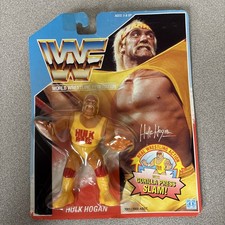 WWF Hasbro Hulk Hogan Vintage 1990 Figure Gorilla Press Slam - NEW Sealed