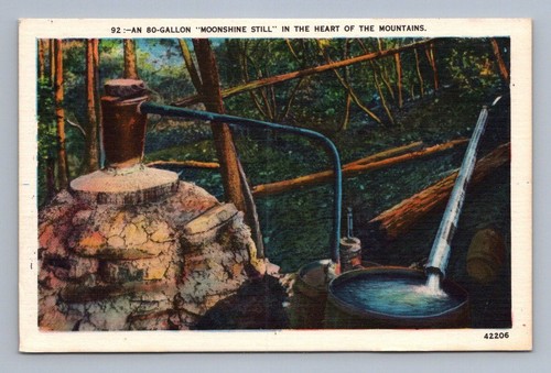 Vintage North Carolina ASHEVILLE 80Gallon Moonshine Still 1930s